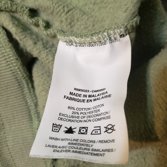 Nike Phoenix Fleece High-Rise Wide-Leg Sweatpants - Oil Green S - Picture 12 of 13